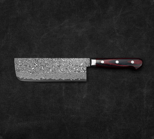 Yoshimi Kato Nickel VG-10 Nóż Nakiri 16,5 cm