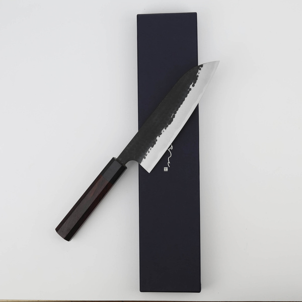 Anryu Hamono Aogami Super/SS Nóż Santoku 17 cm