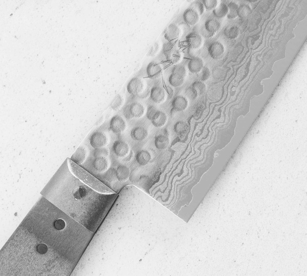 Tsunehisa VG-10 Blank Nóż Santoku 18 cm