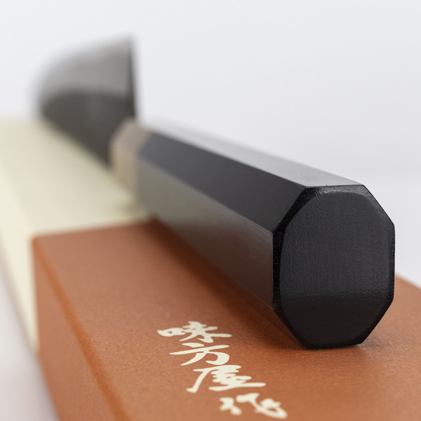 Mutsumi Hinoura Shirogami#2/SS Nóż Sujihiki 27 cm