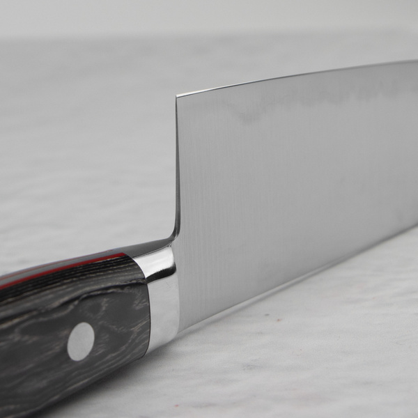 Hatsukokoro Hayabusa SG2 Migaki Red Nóż Santoku 18 cm