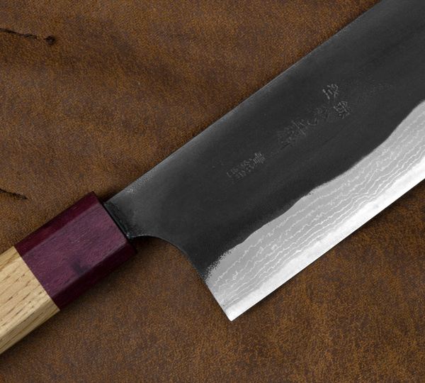 Kunio Ishikawa Aogami#2 Jesion/Pigwa Nóż Nakiri 16,5 cm