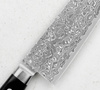 Tsunehisa AUS10 Damascus Nóż Santoku 17 cm