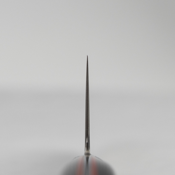 Hatsukokoro Hayabusa SG2 Migaki Red Nóż Santoku 18 cm