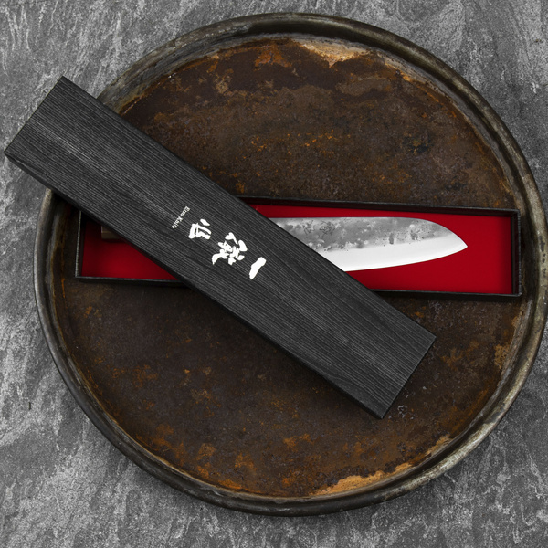 Tadafusa ISW Aogami#2/SS Nóż Santoku 16,5 cm