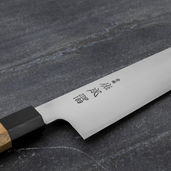 Sukenari ZDP-189 Nóż Kiritsuke Gyuto 24 cm