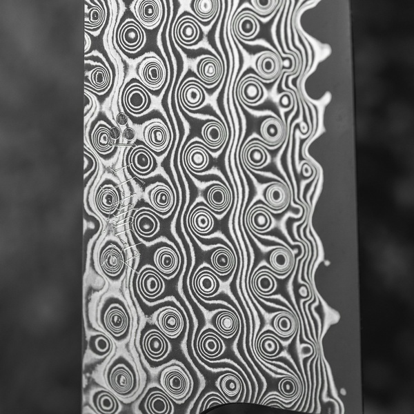 Nigara Hamono Anmon SG2 Damascus Nóż Kiritsuke Gyuto 20 cm