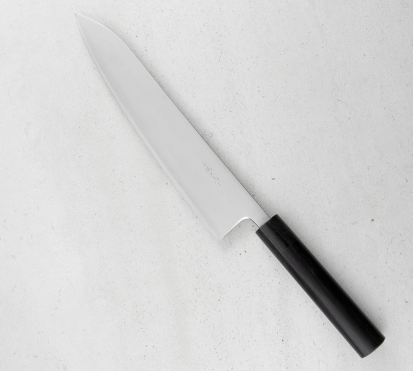 Tsunehisa Aogami Super/SS Drewno Różane Nóż Szefa kuchni 24 cm
