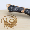 Dew Hara Saku#21 VG-10 Damascus Nóż Santoku 18 cm