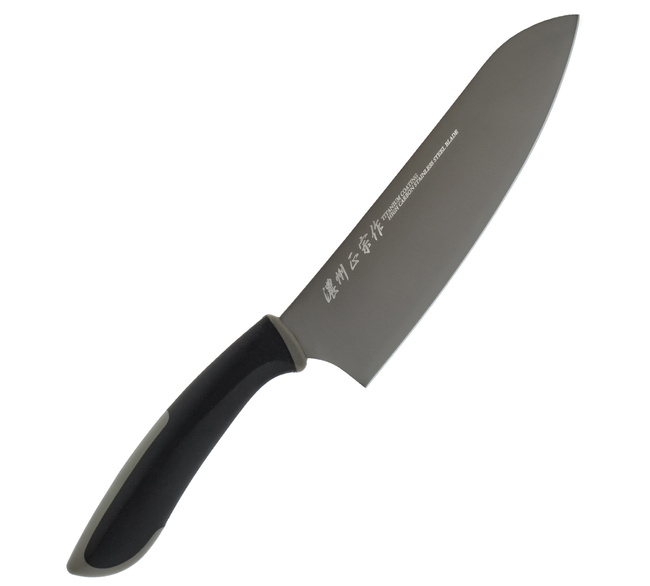 Satake Titanium Nóż Santoku 17 cm