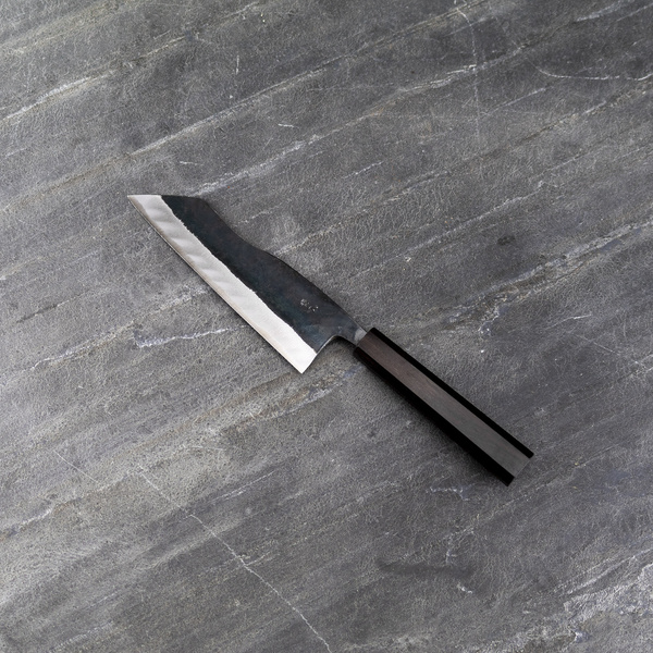 Hatsukokoro Aogami#2/Iron Kurouchi Nóż Hakata 16,5 cm