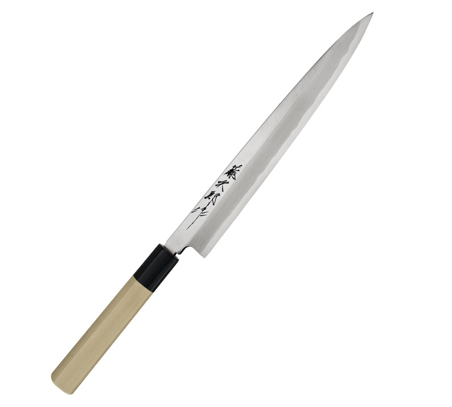 Tojiro Aogami Slanted Pro Nóż Yanagiba 24 cm