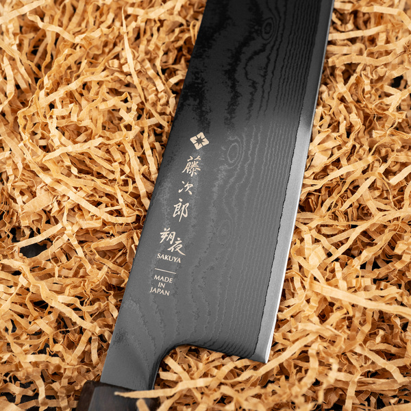 Tojiro Sakuya Black VG-10 Damascus Nóż Nakiri 16,5 cm