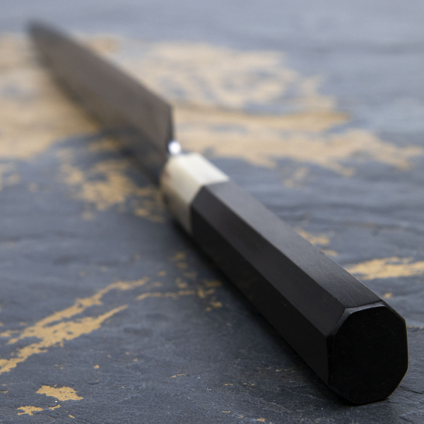 Sakai Takayuki Gallery Gin-3 Ebony/White Horn Nóż Yanagiba 27 cm