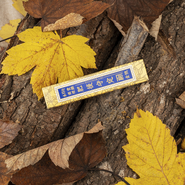 Nóż kieszonkowy Higonokami Kanekoma Aogami#2/Iron Mosiądź 9,5 cm