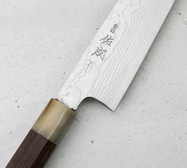 Sukenari ZDP-189 Damascus Nóż Kiritsuke Gyuto 21 cm