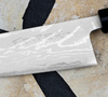 Shiro Kamo Shirogami Nóż Santoku 16,5 cm