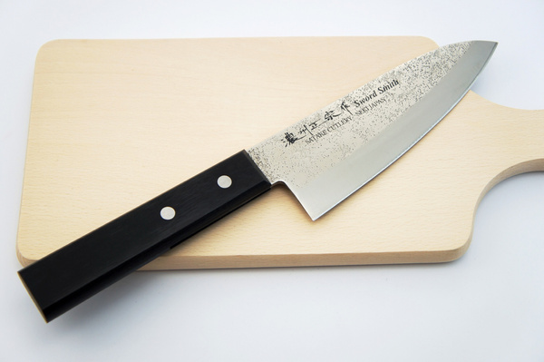 Satake Nashiji Black Nóż Deba 15,5cm