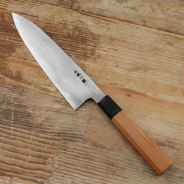 Sakai Tohji Suminigashi Hagane Shirogami#2/Iron Nóż Szefa kuchni 21 cm