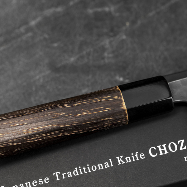 Chozaburo Wakui Shirogami#2/SS Nóż Santoku 17 cm