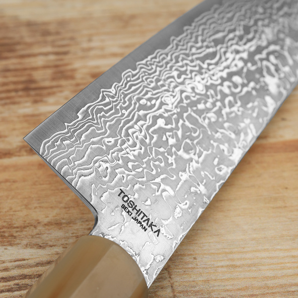Toshitaka SG2 Black Damascus Nóż Santoku 18 cm