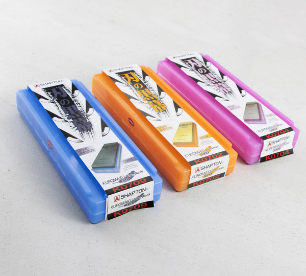 Shapton Kuromaku Zestaw 3 kamieni do ostrzenia #320 #1000 #5000