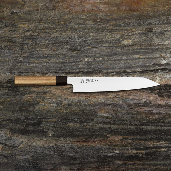Sukenari ZDP-189 Slender O/W Nóż Kiritsuke Gyuto 24 cm