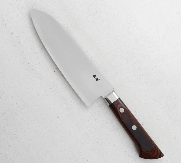 Satake Unique Shirogami#2 Nóż Santoku 17 cm