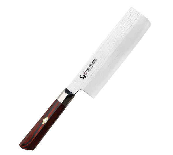 Mcusta Zanmai Supreme Ripple VG-10 Nóż Nakiri 16,5 cm