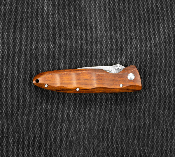 Nóż składany Mcusta Classic Wave Iron Wood Damascus VG-10 8,5 cm
