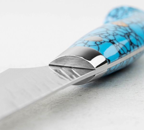 Yu Kurosaki Fujin Turquoise SRS-13 Nóż Santoku 16,5 cm