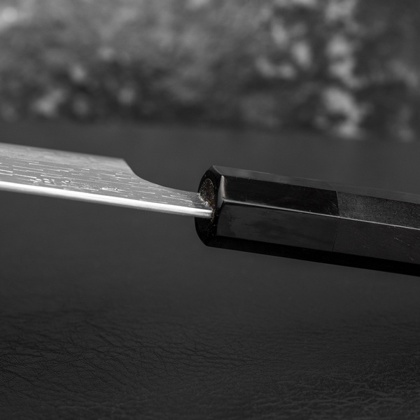Nigara Hamono VG-XEOS Damascus Nóż Santoku 17 cm