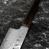 Hatsukokoro Hikari Kurozame SLD Damascus Nóż Ko-Santoku 15 cm