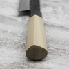 Ittetsu Forge Black Shirogami#2 Nóż Yanagiba 24 cm Leworęczny