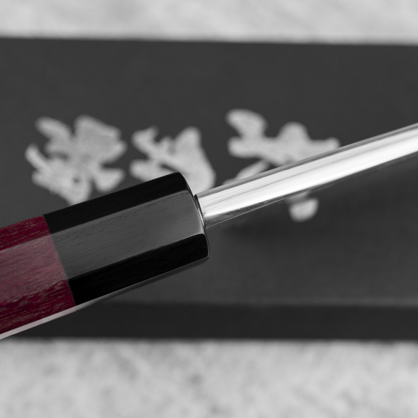 Naoki Mazaki Shirogami#2/Iron Nóż Deba 18 cm