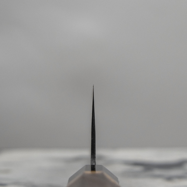 Mutsumi Hinoura Shirogami#2/Iron Nóż Szefa kuchni 24 cm