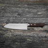 Kunio Masutani VG-1 Hammered Mahoń Nóż Santoku 17 cm