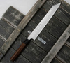 Hideo Kitaoka Shirogami#2 Satin Nóż Kiritsuke 27 cm