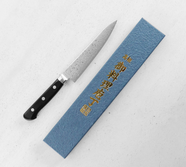 Tsunehisa AUS10 Damascus Nóż uniwersalny 13,5 cm