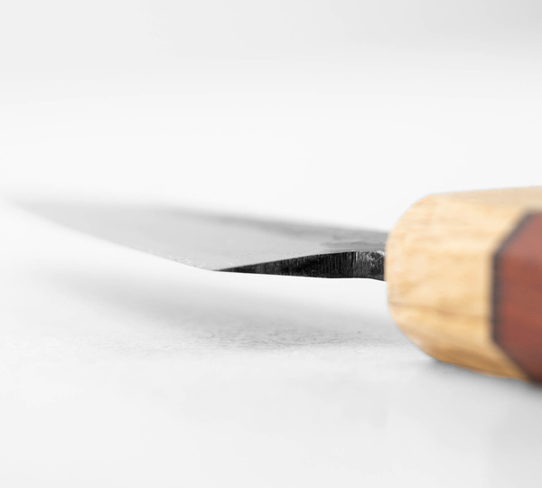 Kajiwara Damascus Aogami #2 Nóż do obierania 9 cm