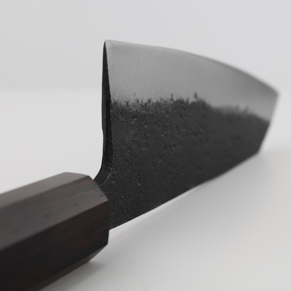 Hatsukokoro Kurogane Aogami#2/Iron Kurouchi Nóż Bunka 12 cm