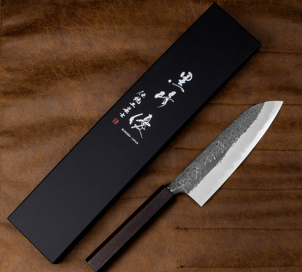 Yu Kurosaki Shizuku Aogami Super MW Nóż Santoku 16,5 cm