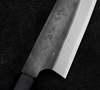 Hideo Kitaoka Shirogami Black Oktagon Nóż Funayuki 18 cm