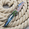 Dew Hara Chronos#7 Pyramid Nóż składany 7,5 cm