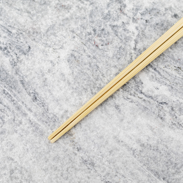 Japońskie Pałeczki do sushi Kawai - Slim Bamboo Square Silver