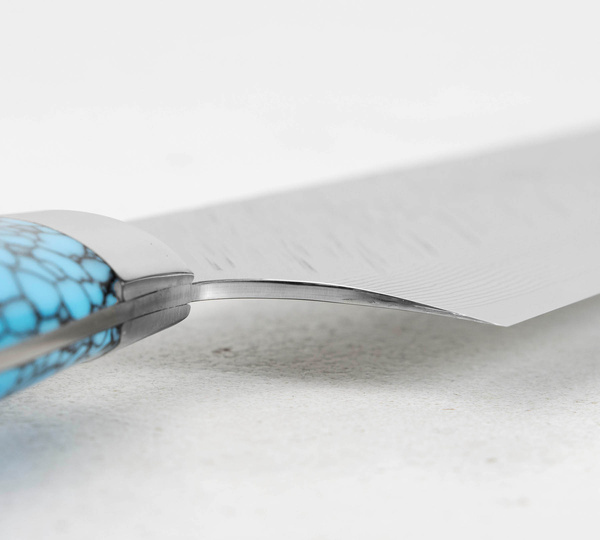 Yu Kurosaki Turquoise SRS-13 Nóż Szefa kuchni 21cm