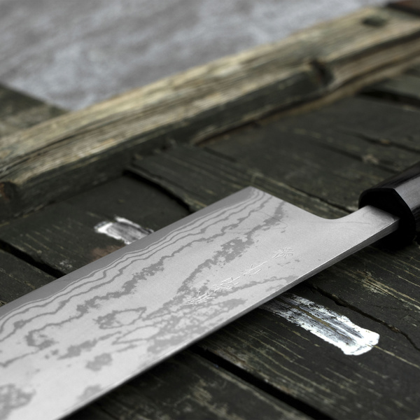 Kanetsune Shirogami#2 400 Nóż Nakiri 16,5 cm