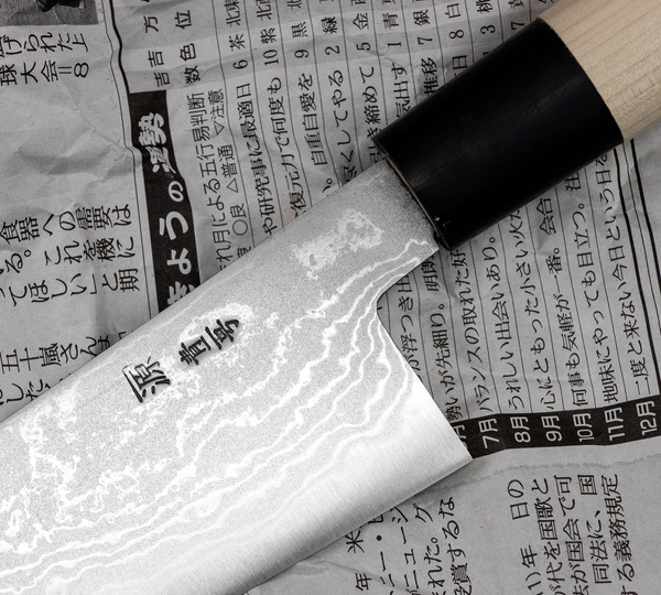 Shigeki Tanaka Aogami #2 Damascus Nóż Szefa kuchni 20 cm