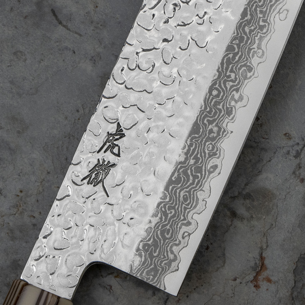 Kotetsu VG-10 Damascus Nóż Nakiri 16,5 cm