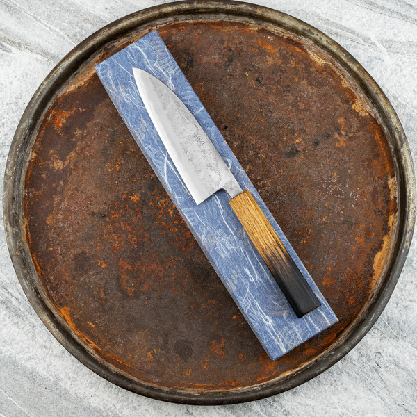Motokyuuichi Gingami Nashiji Nóż Santoku 16,5 cm